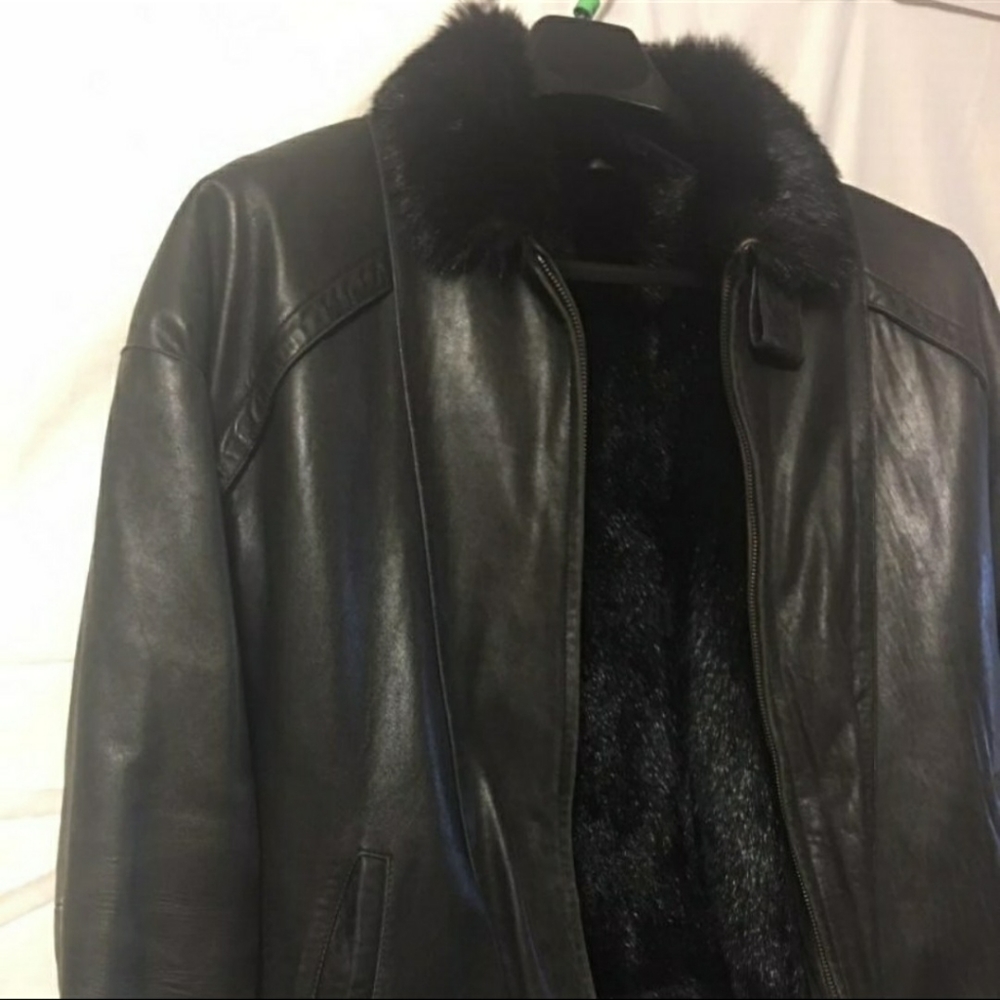 Philippe Monet Leather Jacket